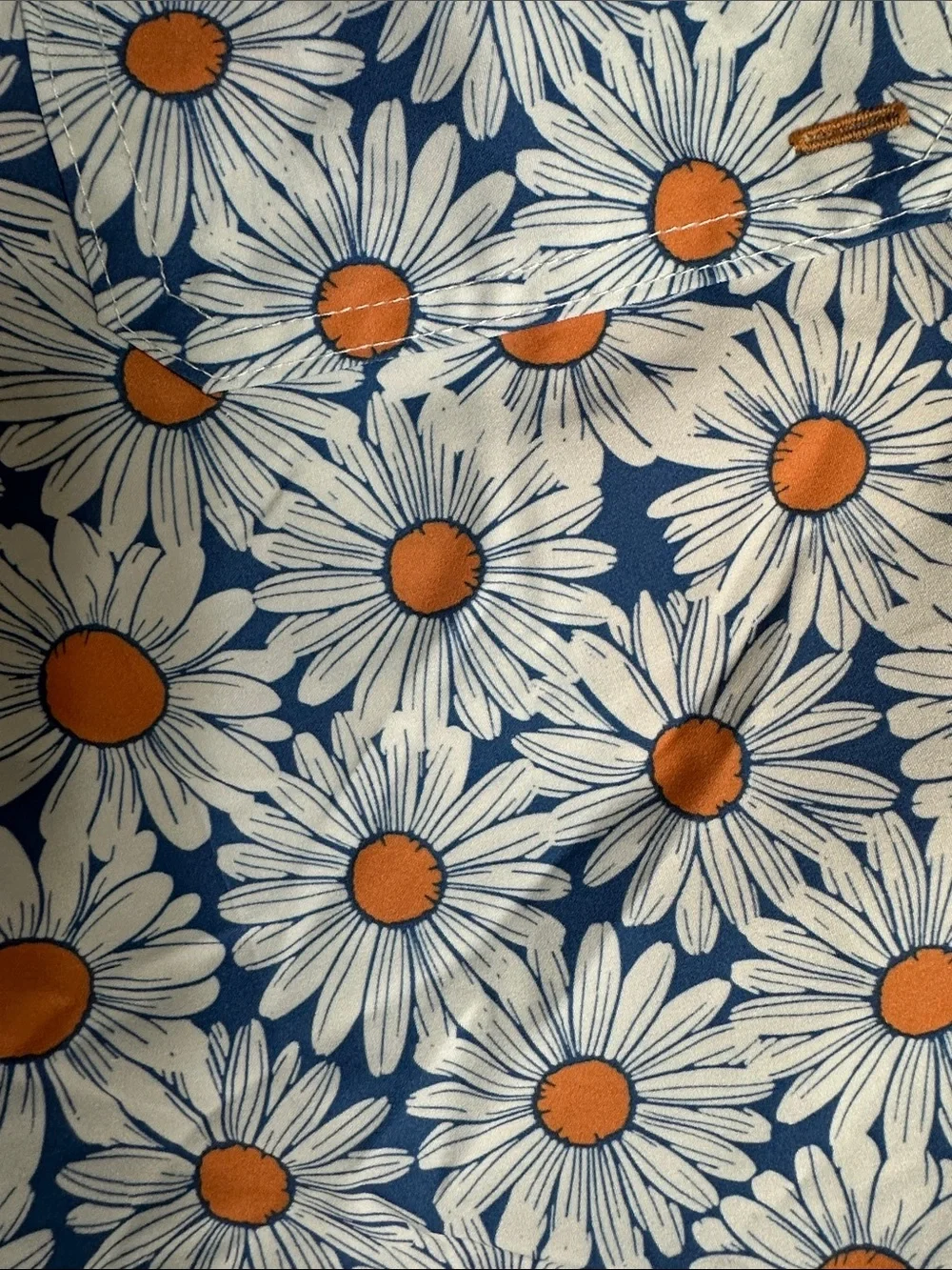 Goodfellow Daisy Print Swim Trunks NWT